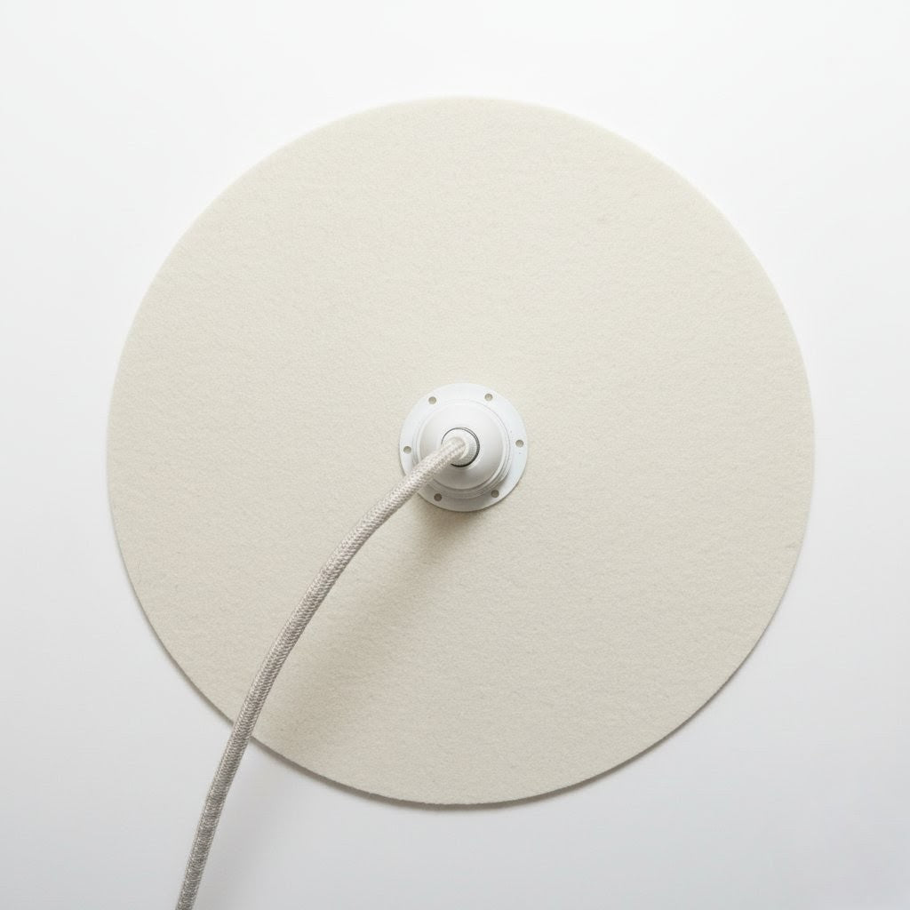 Suspension arrondie écrue